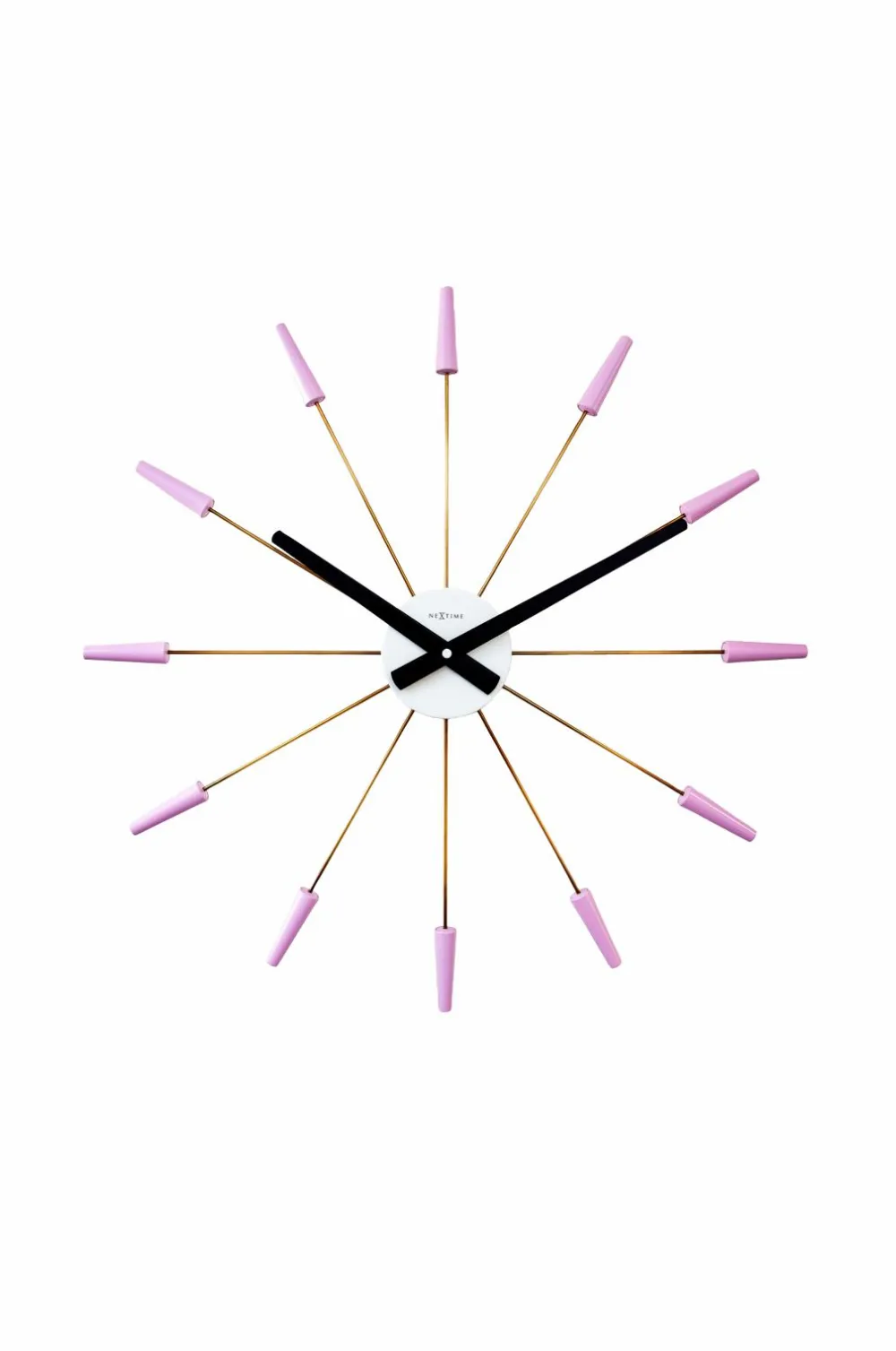 NeXtime Vægur Plug In 58 cm Lavendel Discount