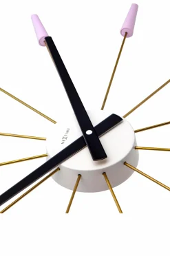 NeXtime Vægur Plug In 58 cm Lavendel Discount
