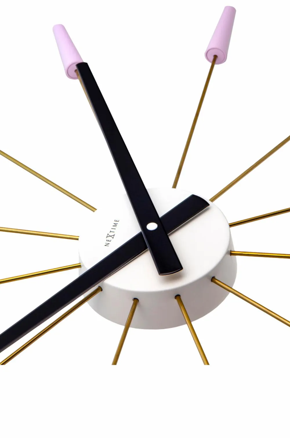 NeXtime Vægur Plug In 58 cm Lavendel Discount