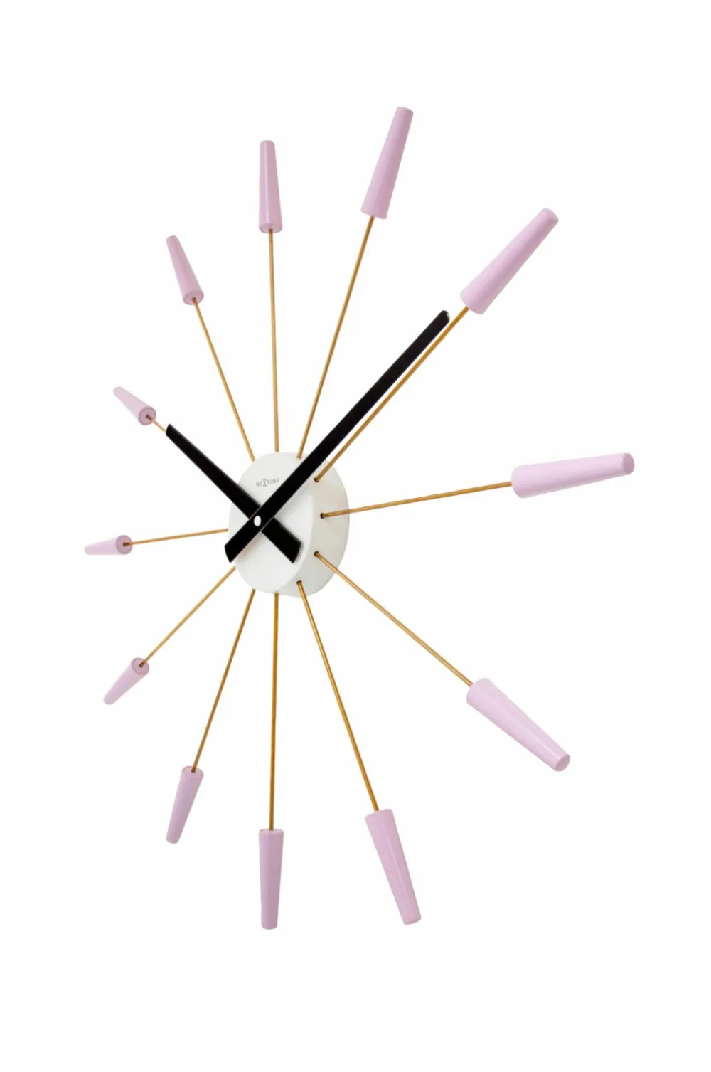 NeXtime Vægur Plug In 58 cm Lavendel Discount