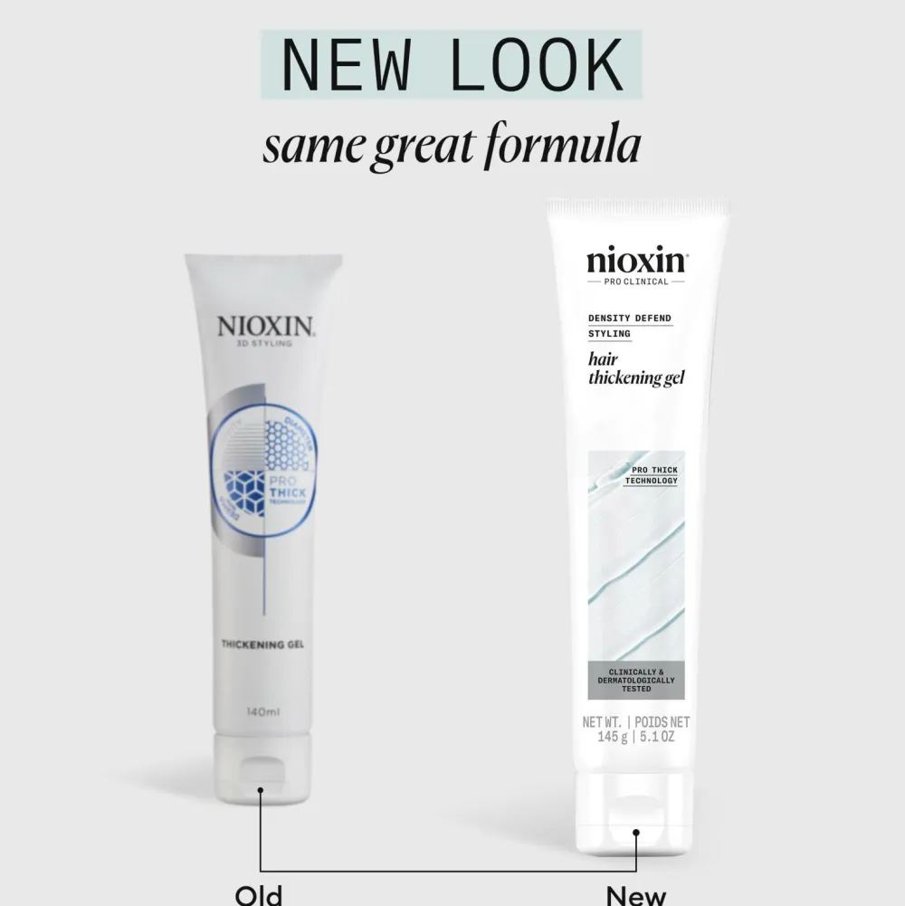 Nioxin Hair Thickening Gel 140 Ml Ingen farve Best