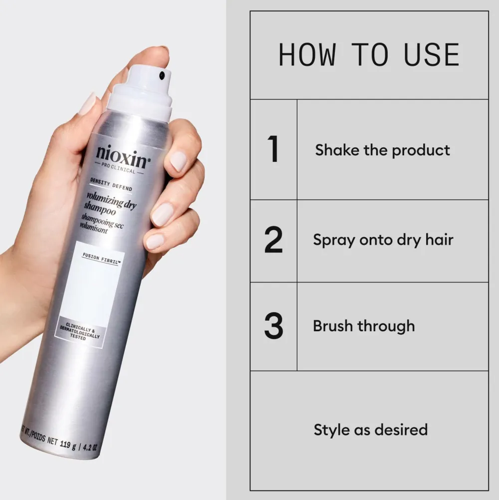 Nioxin Volumizing Dry Shampoo 180 Ml No Color Online