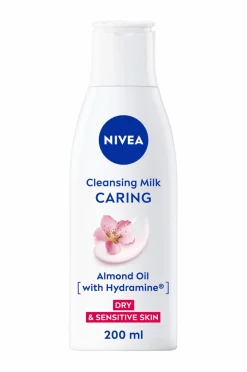 Nivea Ansigtsrens Cleansing Milk Caring 200 ml Outlet