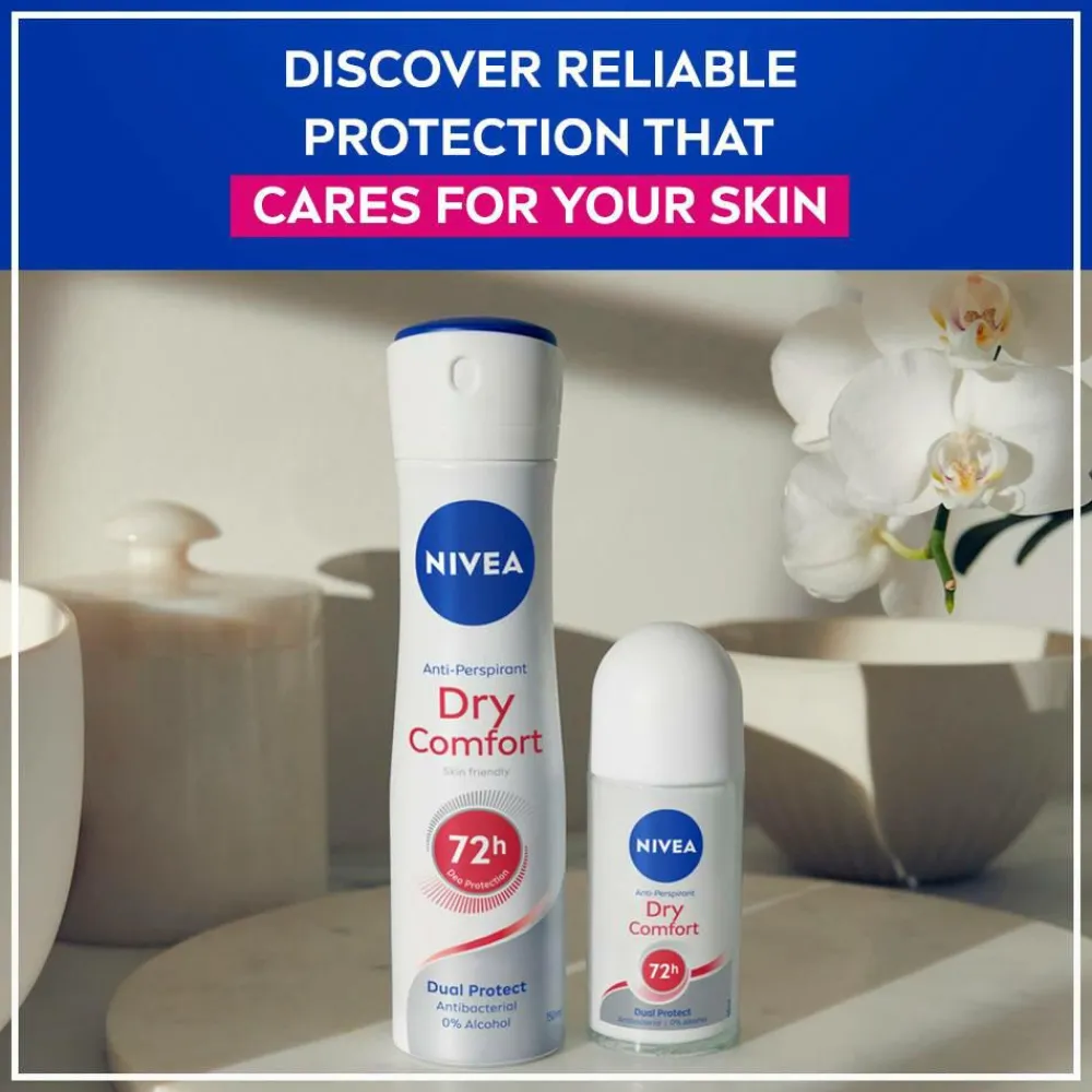 Nivea Kropspleje>Antiperspirant Deo Dry Comfort Roll On Mini 25 ml