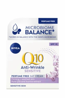 Nivea Ansigtspleje>Dagcreme Q10 Sensitive Day Cream SPF15 50 ml No color