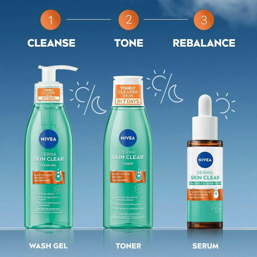 Nivea Ansigtspleje>Derma Activate Toner