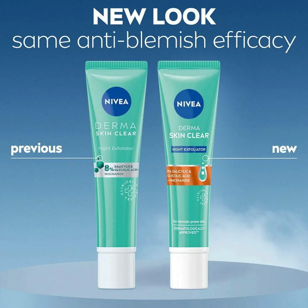 Nivea Ansigtspleje>Derma Activate Night Exfoliator