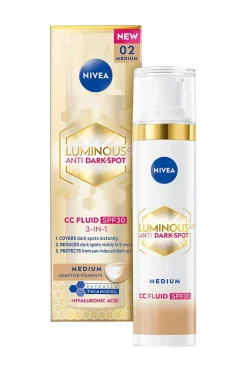 Nivea Ansigtspleje>LUMINOUS630 Anti Dark-Spot Cc Fluid 3-I-1 40Ml Medium