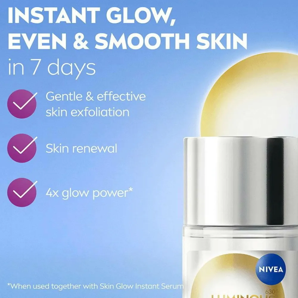 Nivea Ansigtspleje>LUMINOUS630 Skin Glow Daily Liquid Exfoliant 100Ml No Color