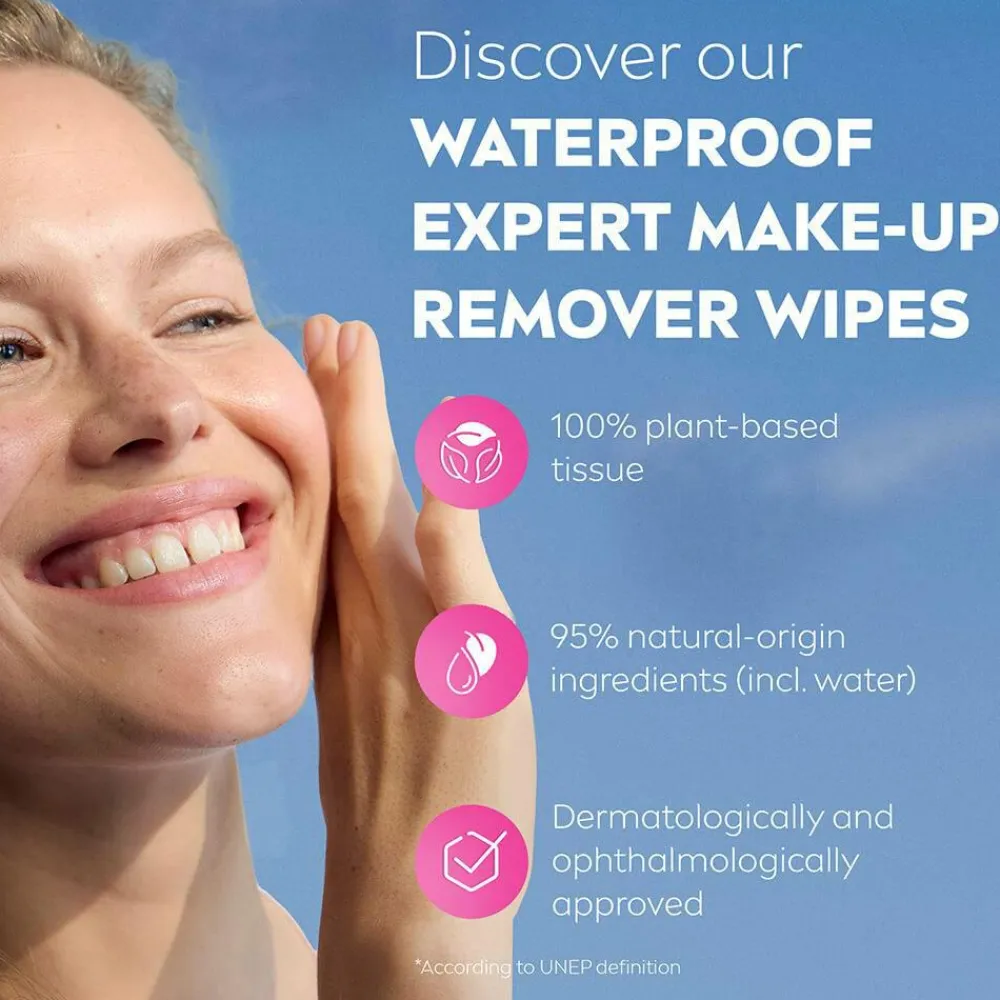 Nivea MicellAIR Expert Make-up Remover Wipes WP 20st No color Hot