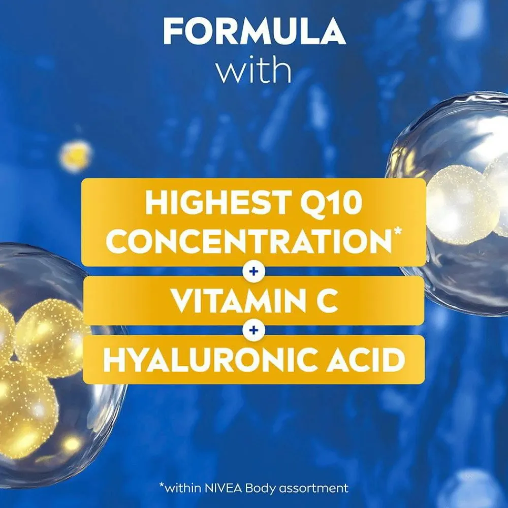 Nivea Q10 Firming Energizing Body Serum-Lotion 200Ml No Color Discount