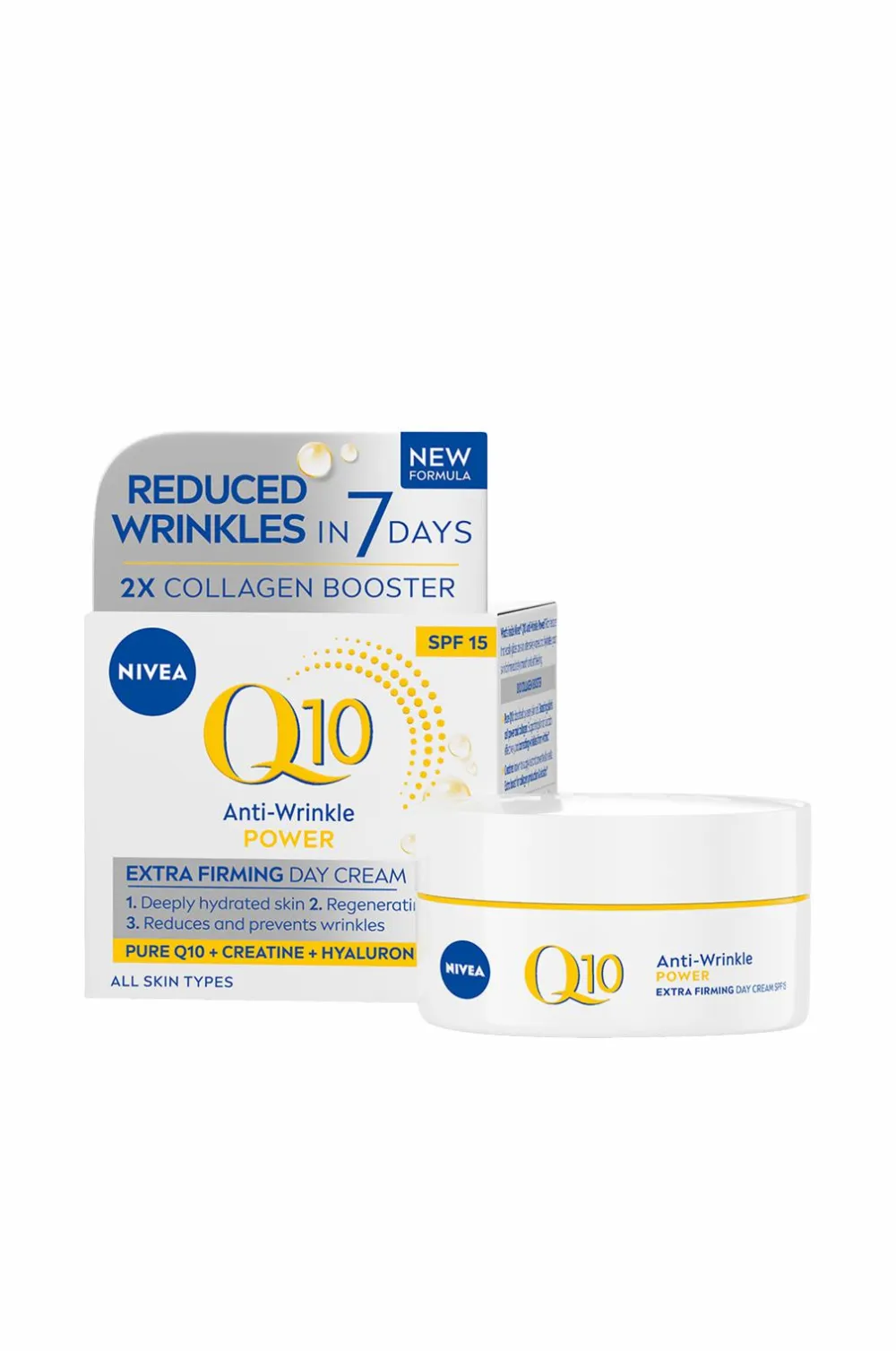 Nivea Q10 Power Day Cream Spf 15 50 ml No color Clearance