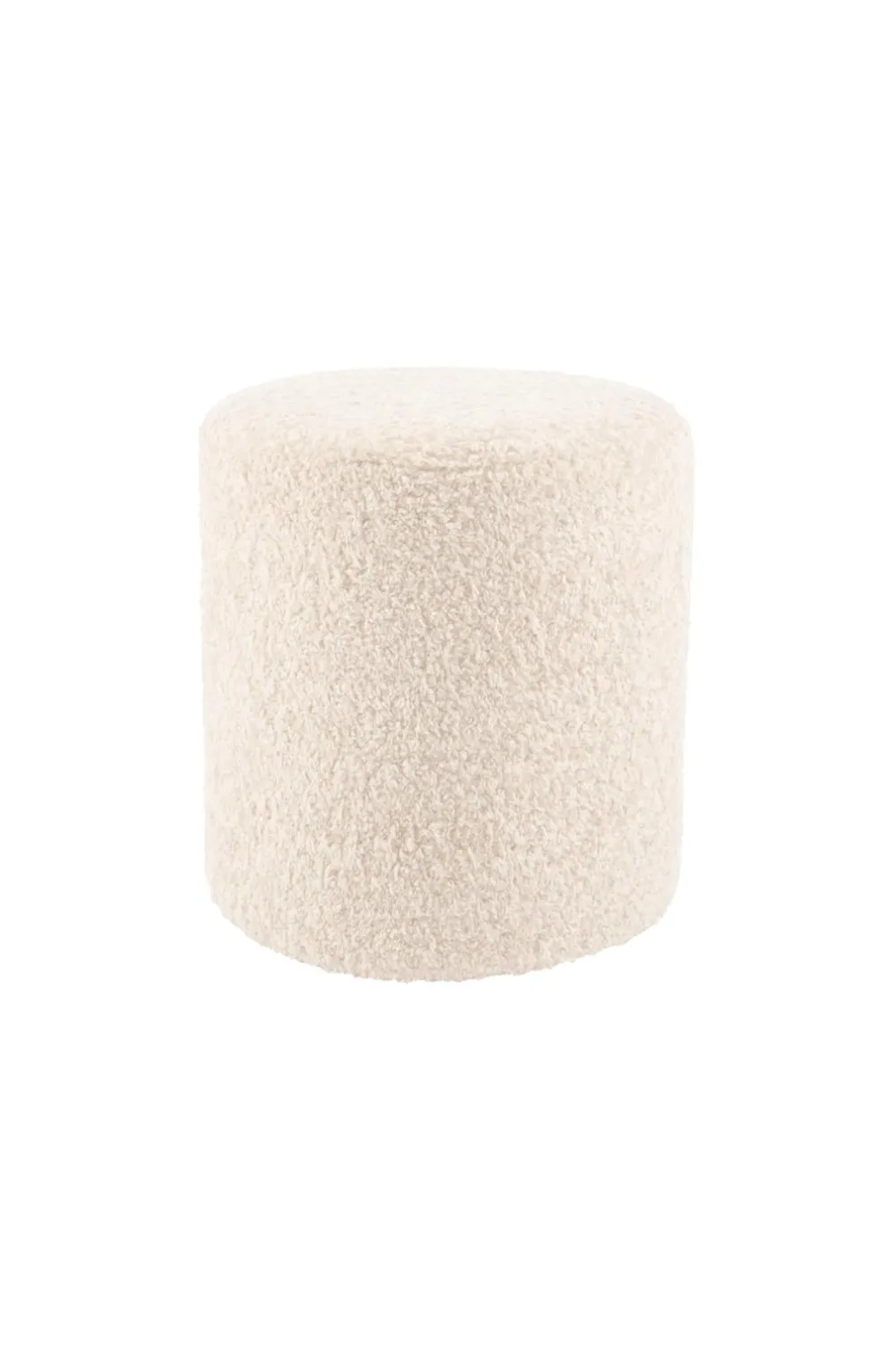 Nordic Furniture Group Puffer & Fodskamler>Puf Shaun Mat hvid hvid