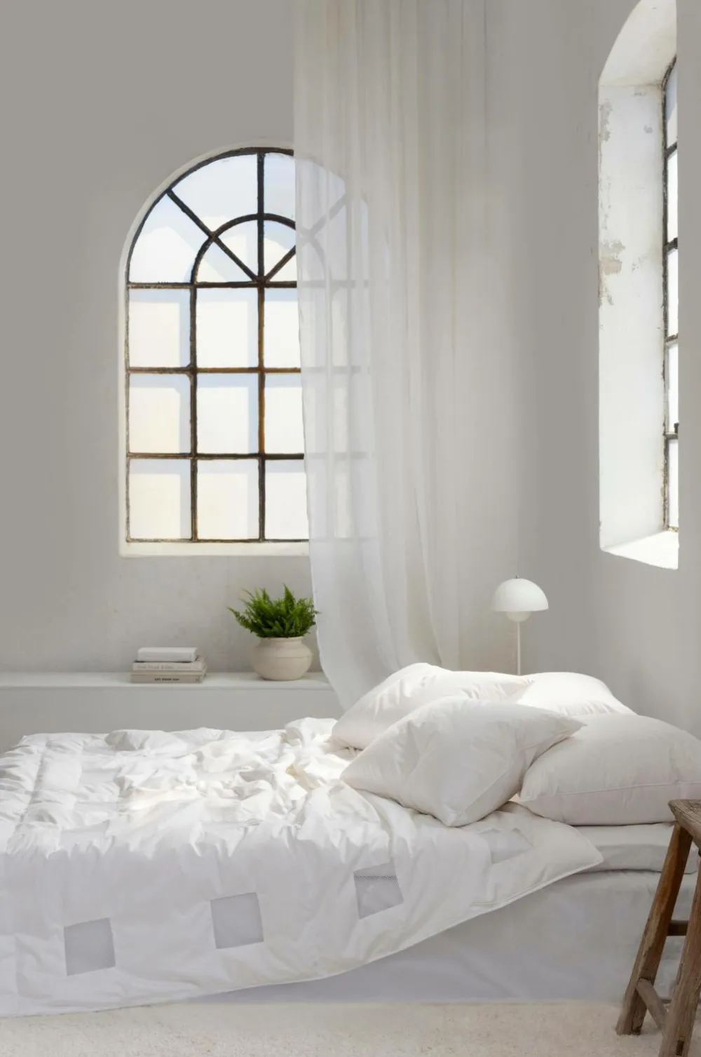 Norsk Dun Dyne 100 % andedun ekstra let Hvid New