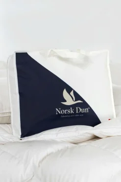 Norsk Dun Pude 70 % andedun Medium Hvid Sale