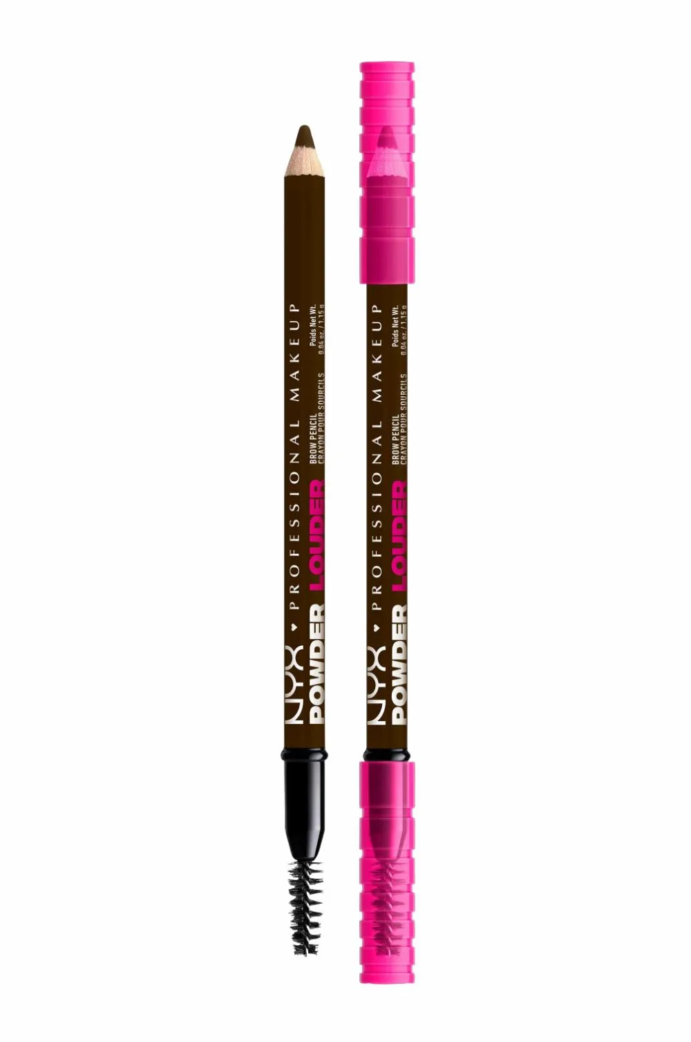 NYX Professional Makeup Øjenbryn>Powder Louder Brow Pencil 06 Ash Brown