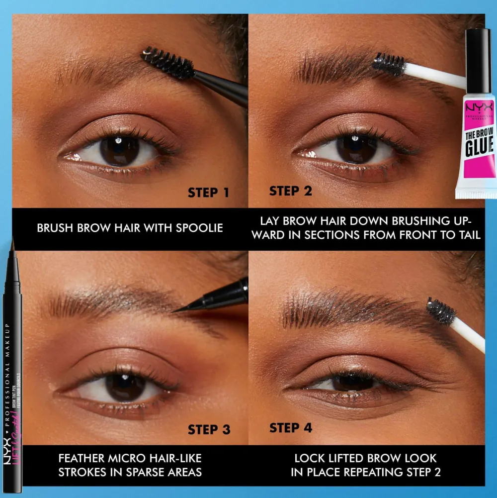 NYX Professional Makeup Øjenbryn>Lift N Snatch Brow Tint Pen 05 Caramel