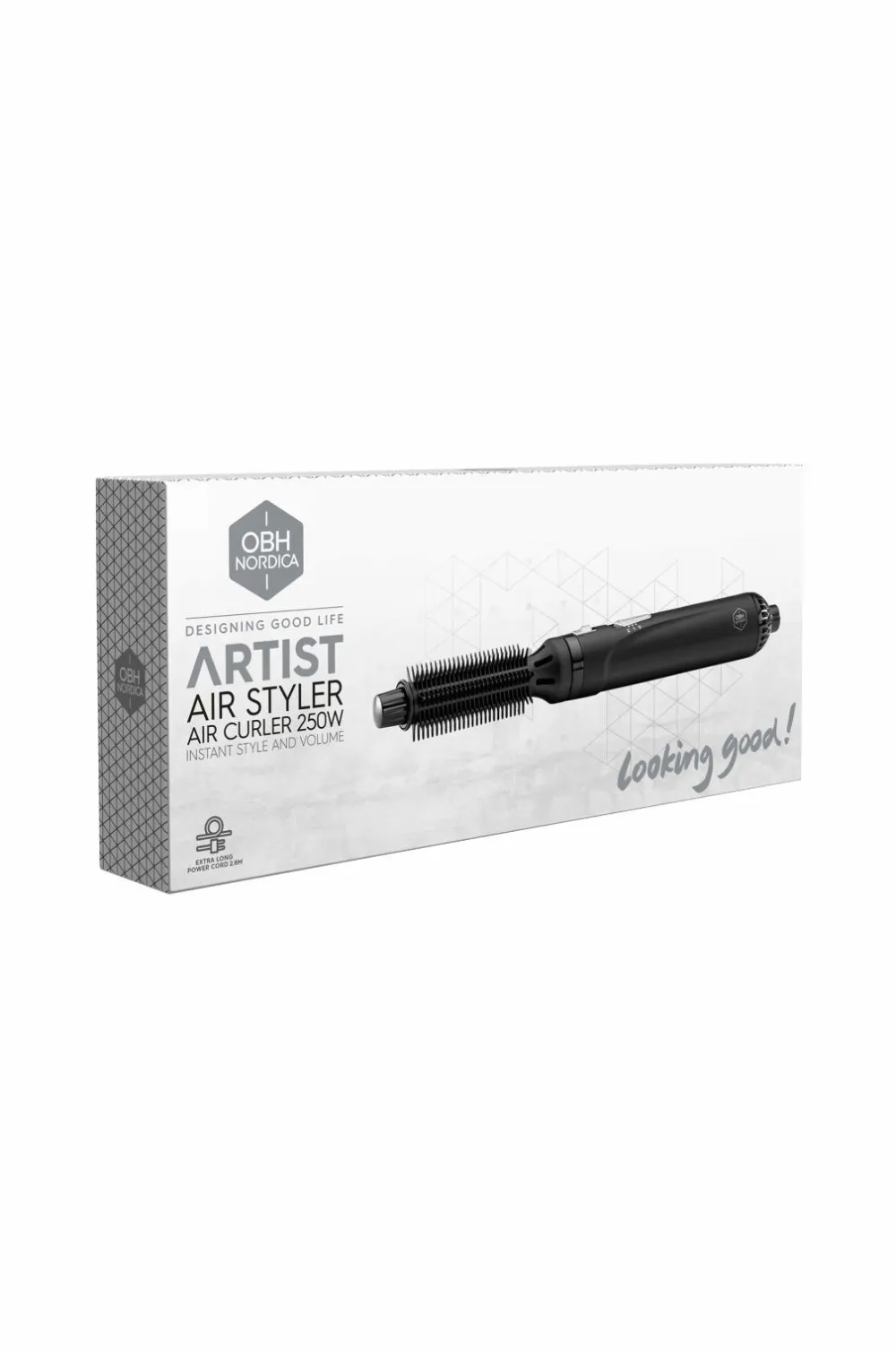 OBH Nordica Varmluftsbørste Artist Air Curler Brush 250 W No color Best