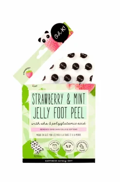Oh K! Strawberry & Mint Jelly Foot Peel No Color New