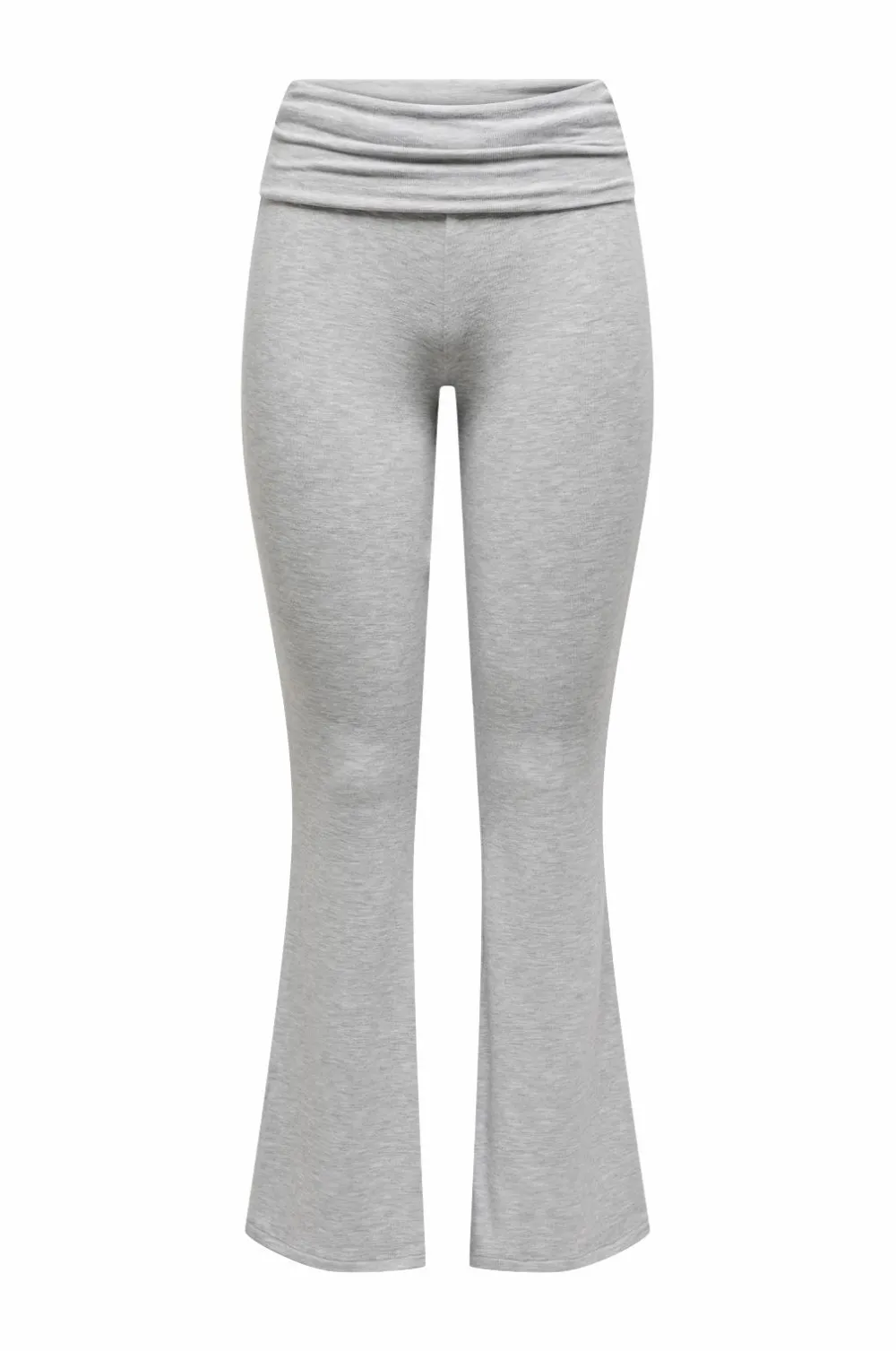 Only Bukser onlGlamour Fold Down Pant CC Jrs Light grey melange
