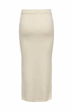 Only Nederdele>Maxi nederdel onlJeanett Life Rib Birch