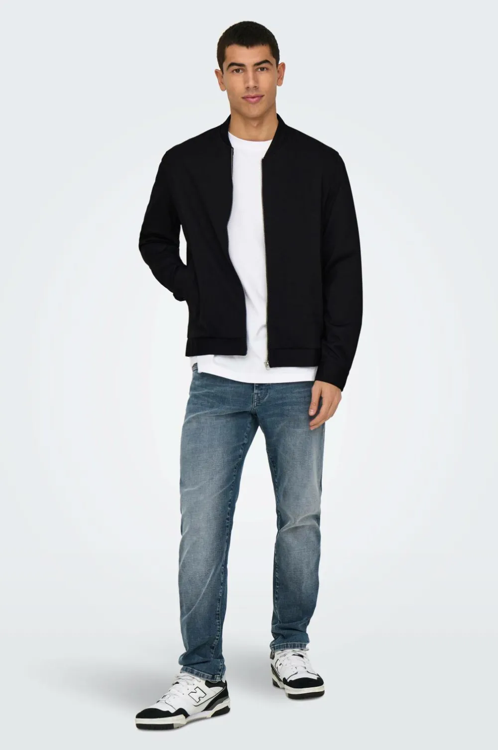 ONLY & SONS Jakke onsMark Bomber 0209 Black Online