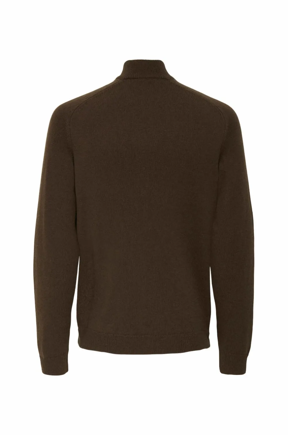 ONLY & SONS Trøje onsEdward Reg 7 Wool Half Zip Knit Demitasse Hot