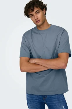 ONLY & SONS T-shirt onsFred Rlx SS Flint stone Sale