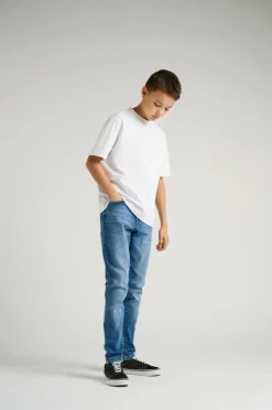 ONLY & SONS JUNIOR Jeans osjYoke Tapered Jax MB 2844 Tai Dnm Medium blue denim Outlet