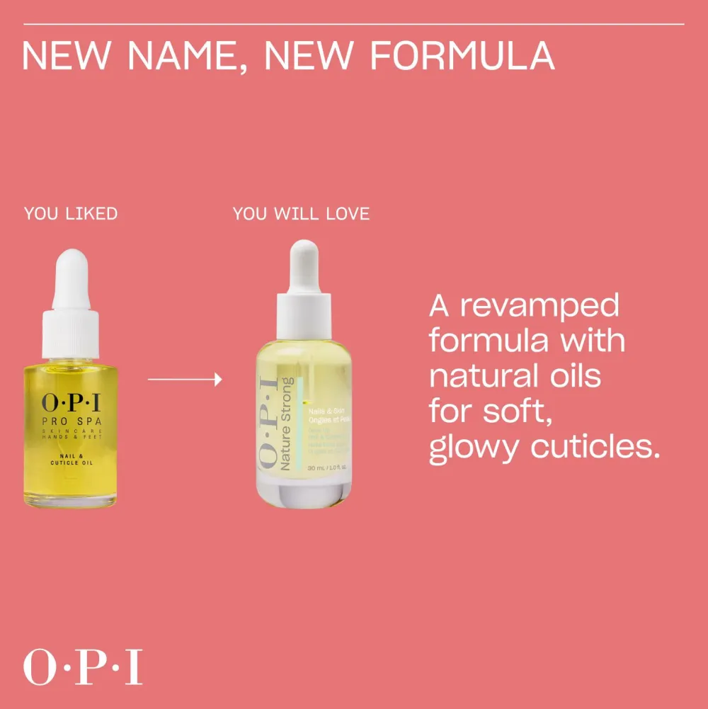 OPI Nature Strong Glow Up Nail & Cuticle Oil 30 Ml