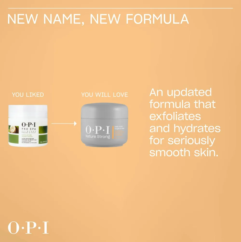 OPI Nature Strong Smooth It Out Foot Scrub 250 Ml No Color Clearance