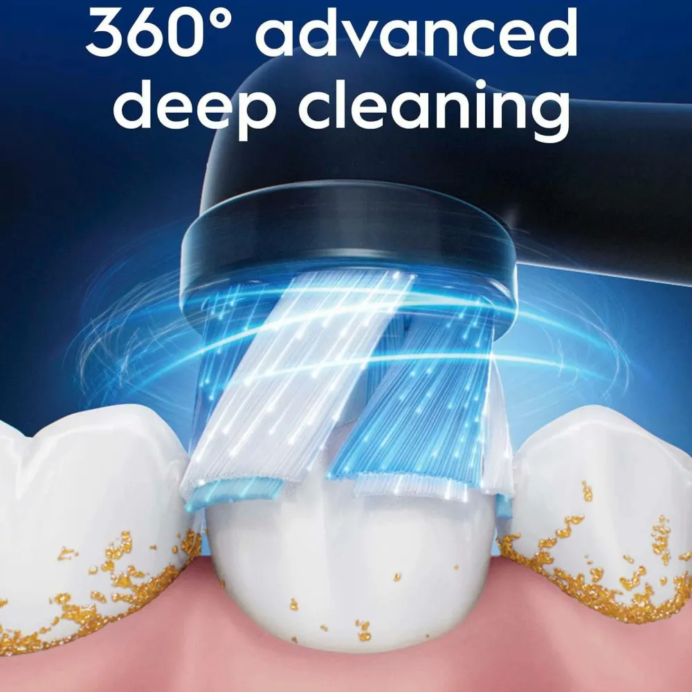 Oral B Tandpleje>Børstehoved iO Ultimate Clean Black 3-pak No color