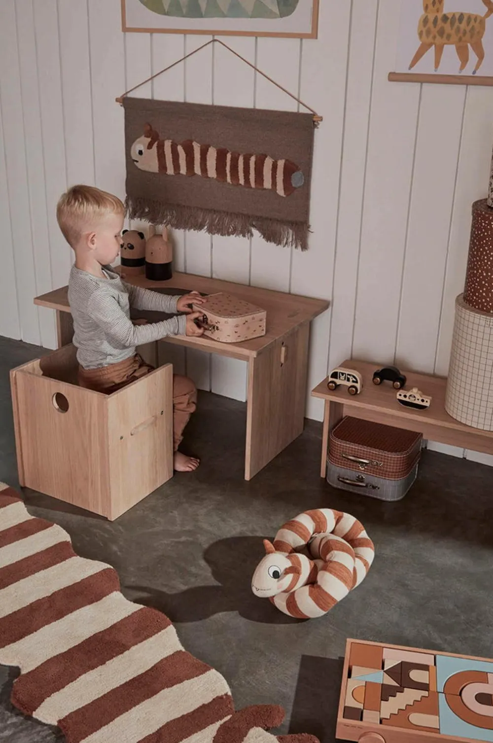 OYOY Living Design Børnemøbler>Bænk Arca Naturen