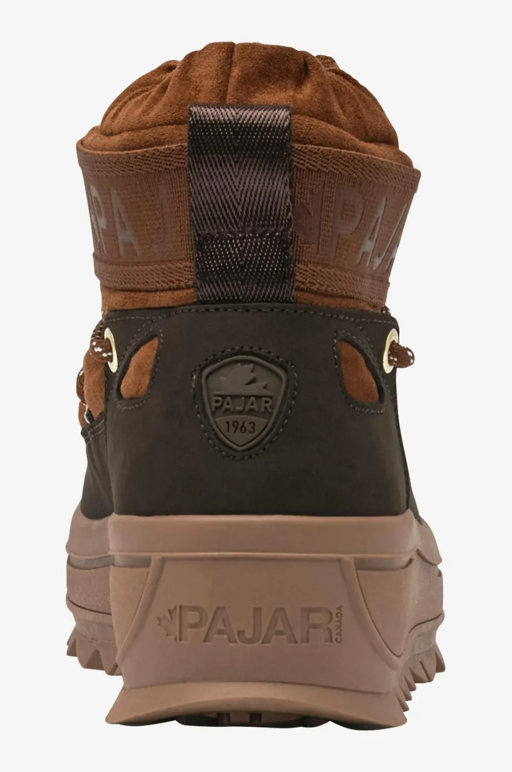 Pajar Vinterstøvler Galaxy Mini Suede Chestnut/brown Best