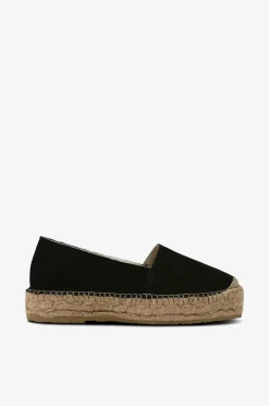 Pavement Espadriller>Espadrilloser Ida Black suede 017