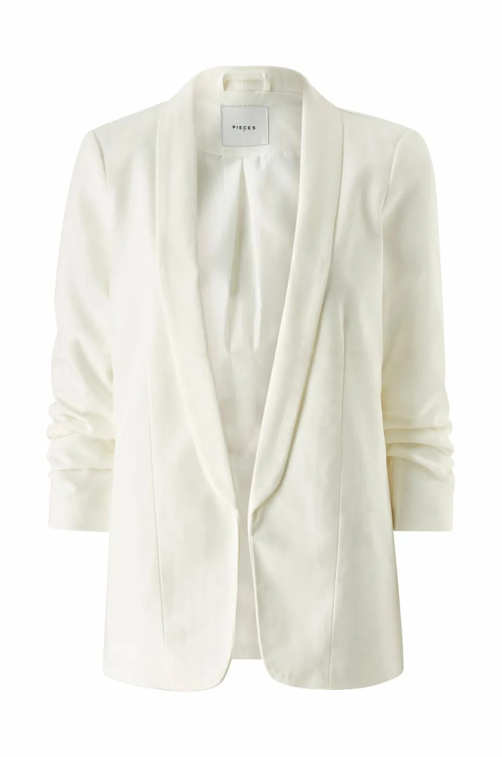 pieces Blazere & Veste>Blazer pcBosella 3/4 Blazer Cloud dancer