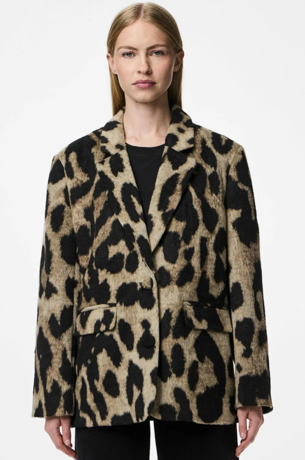pieces Habitjakke pcDemi LS Loose Blazer D2D Black Online
