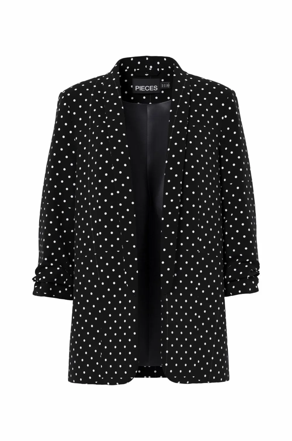 pieces Habitjakke pcBosella 3/4 Printed Blazer Black Sale