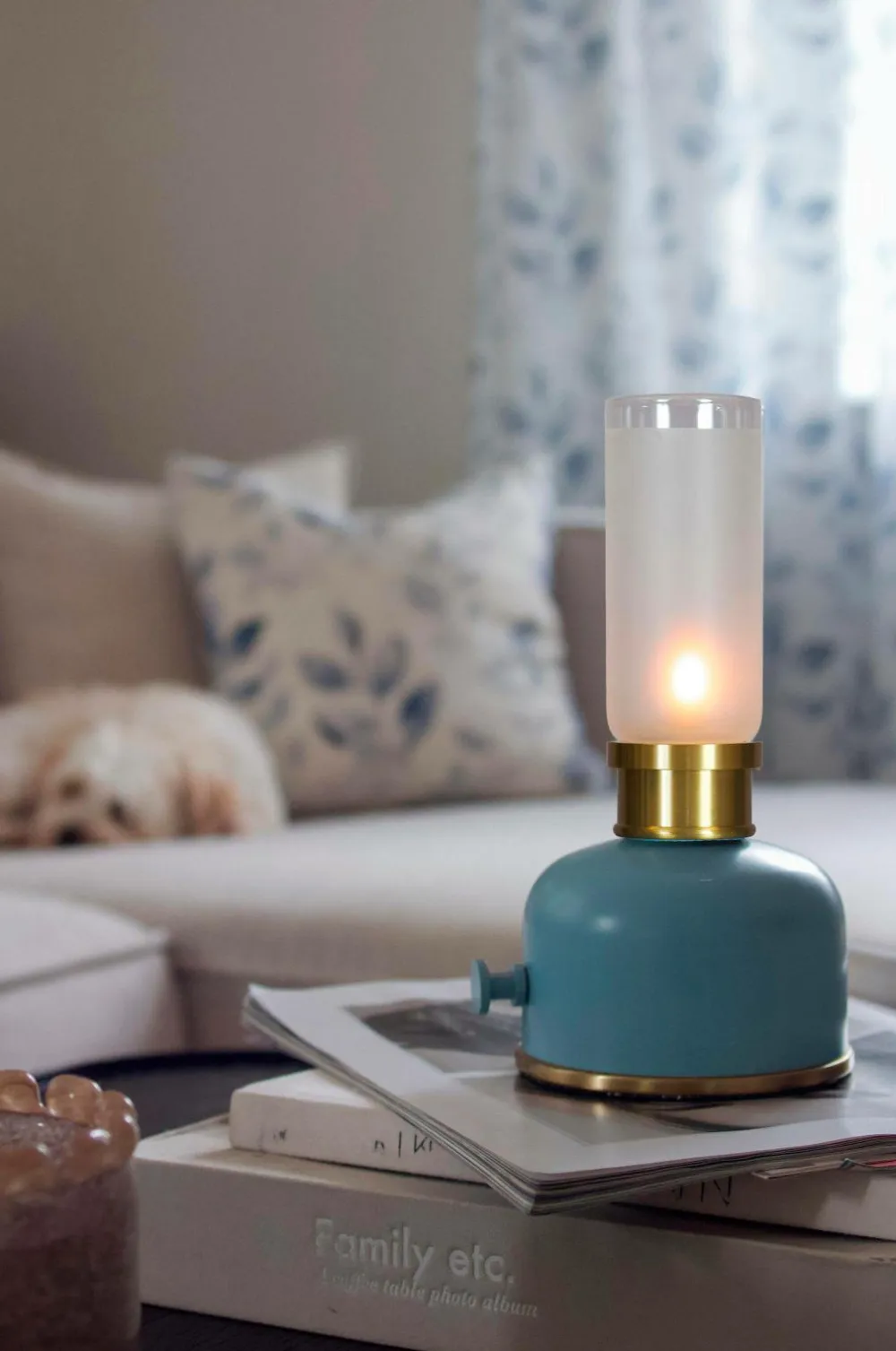 PR Home Bordlampe Frida Blå Sale