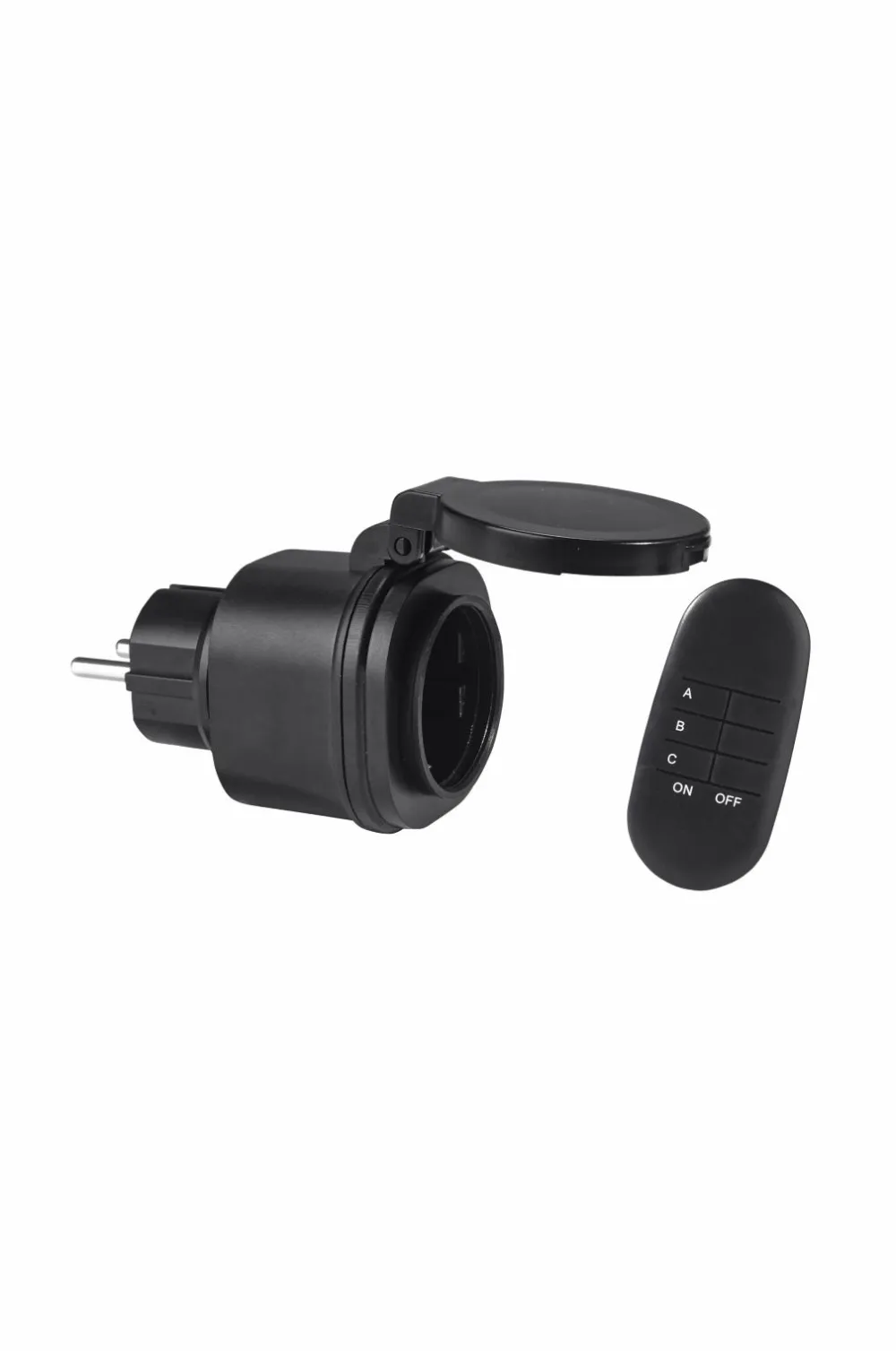 PR Home Lampetilbehør>Fjernafbryder 1-pak, udendørs, 6 cm Sort