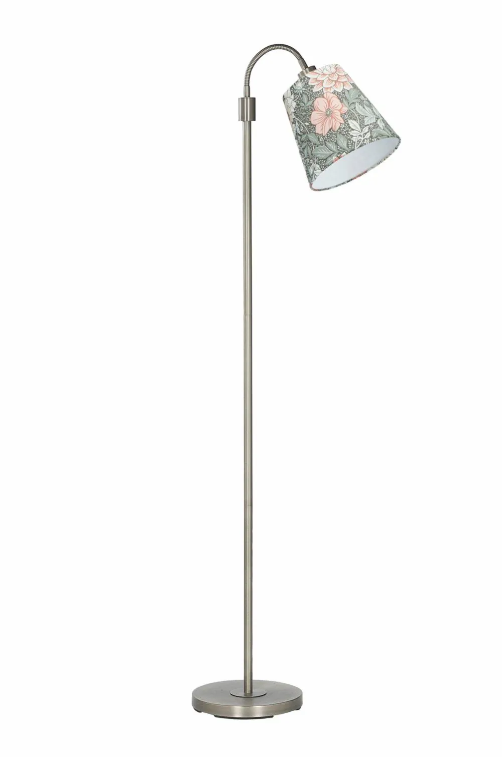 PR Home Gulvlampe Amy Flex 1 krom Dahlia Grøn Sale