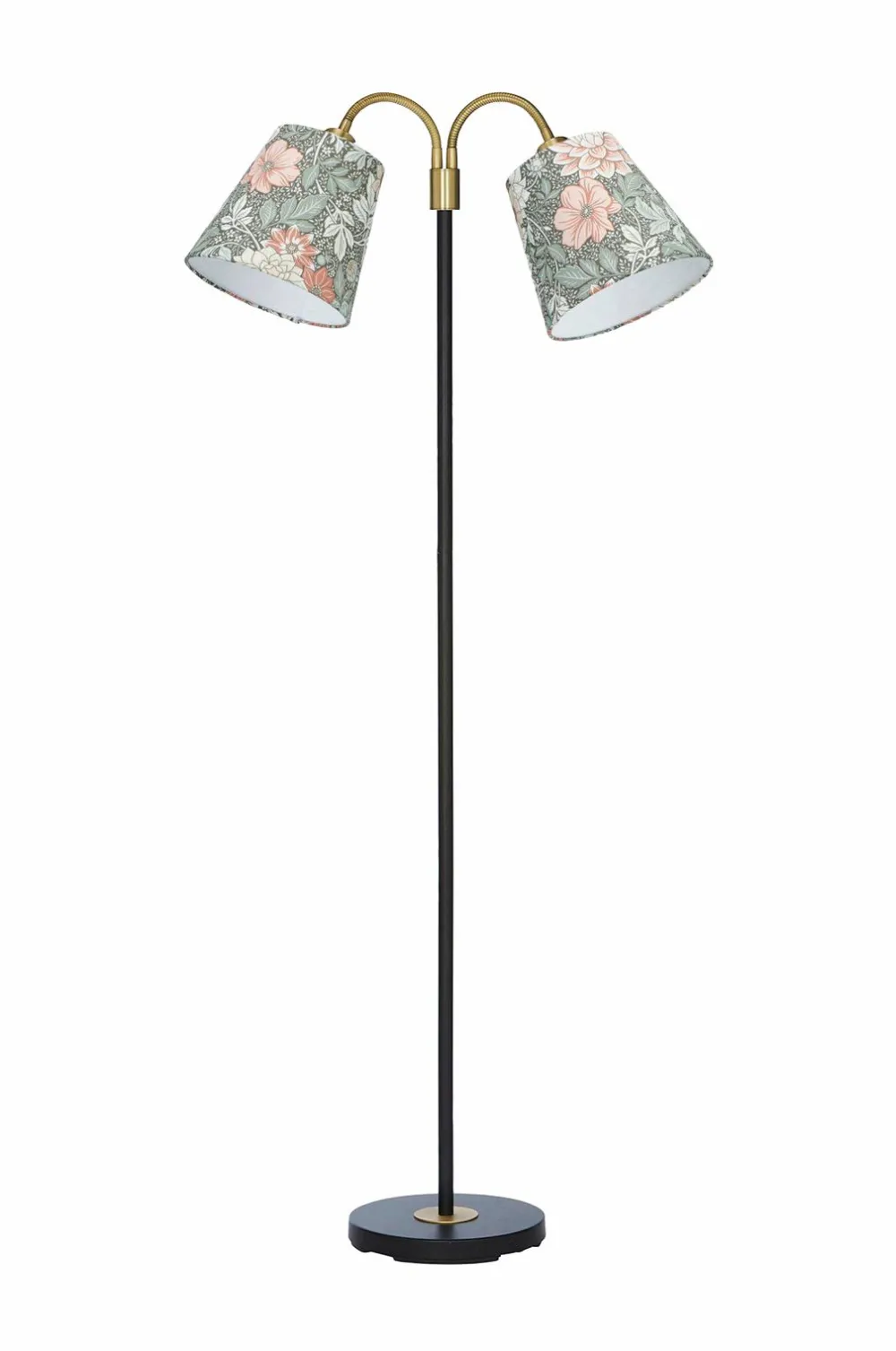 PR Home Gulvlampe Amy Flex 2 sort Dahlia Grøn Outlet
