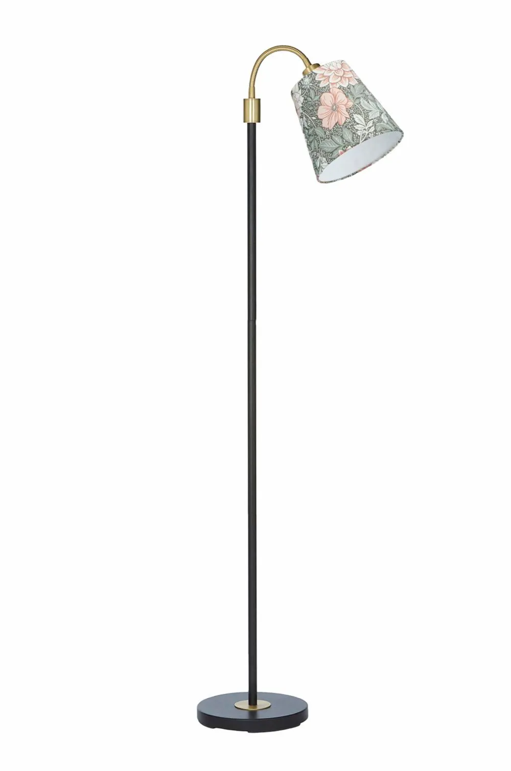 PR Home Gulvlampe Amy Flex 1 sort Dahlia Grøn Outlet