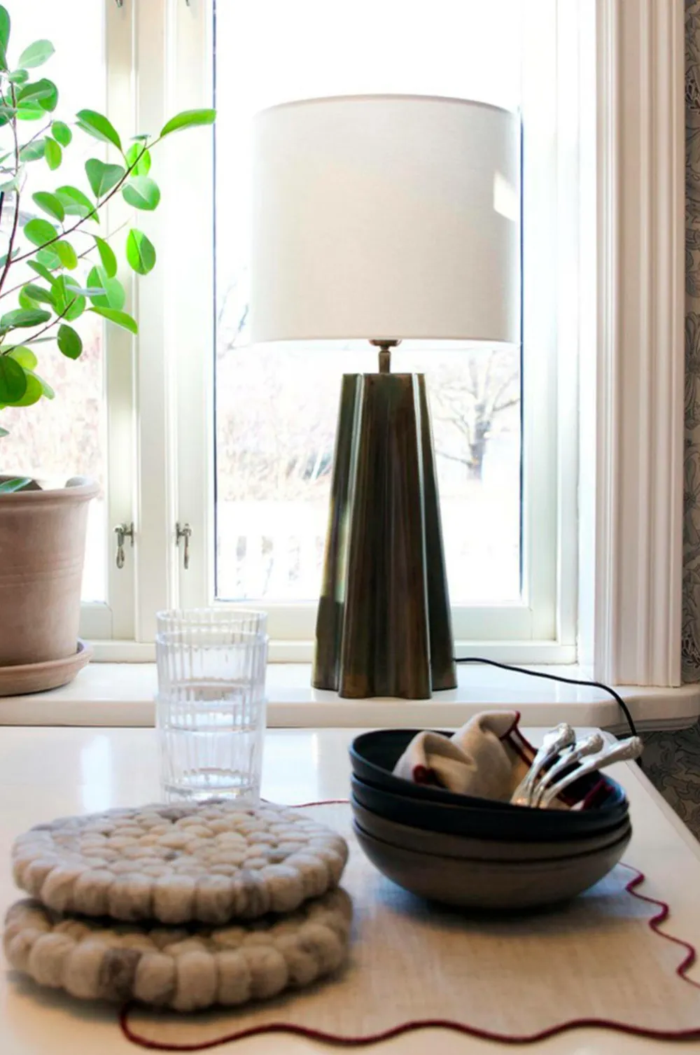 PR Home Lampefødder>Lampefod Aira Mässing