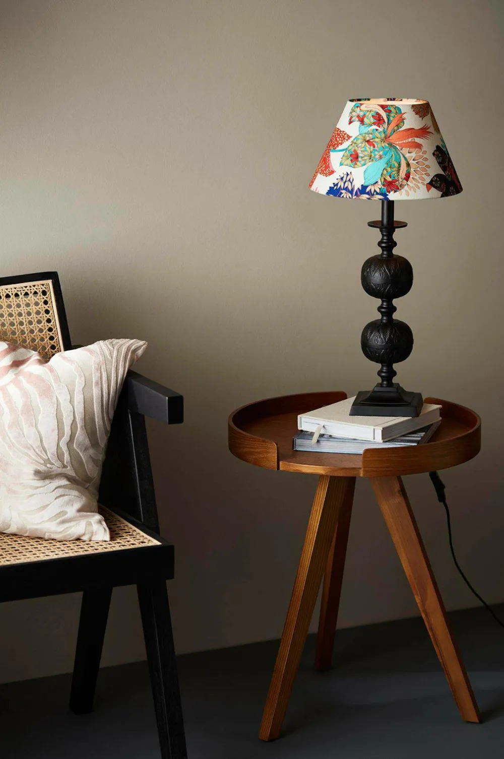 PR Home Lampefod Flory 45 cm Sort Discount