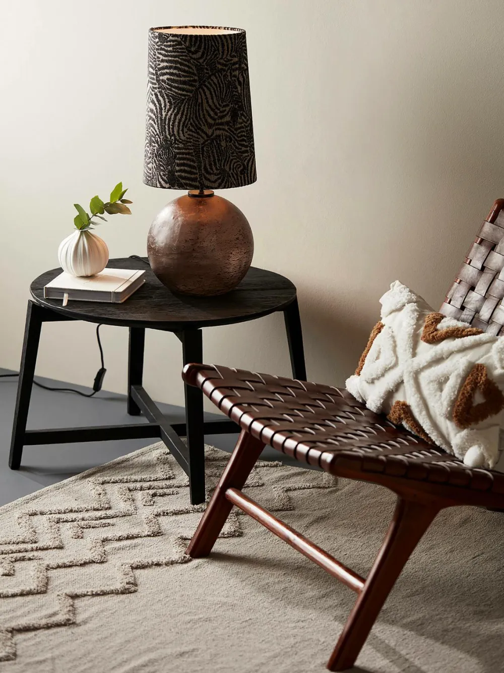 PR Home Lampefod Jonna Brun Clearance