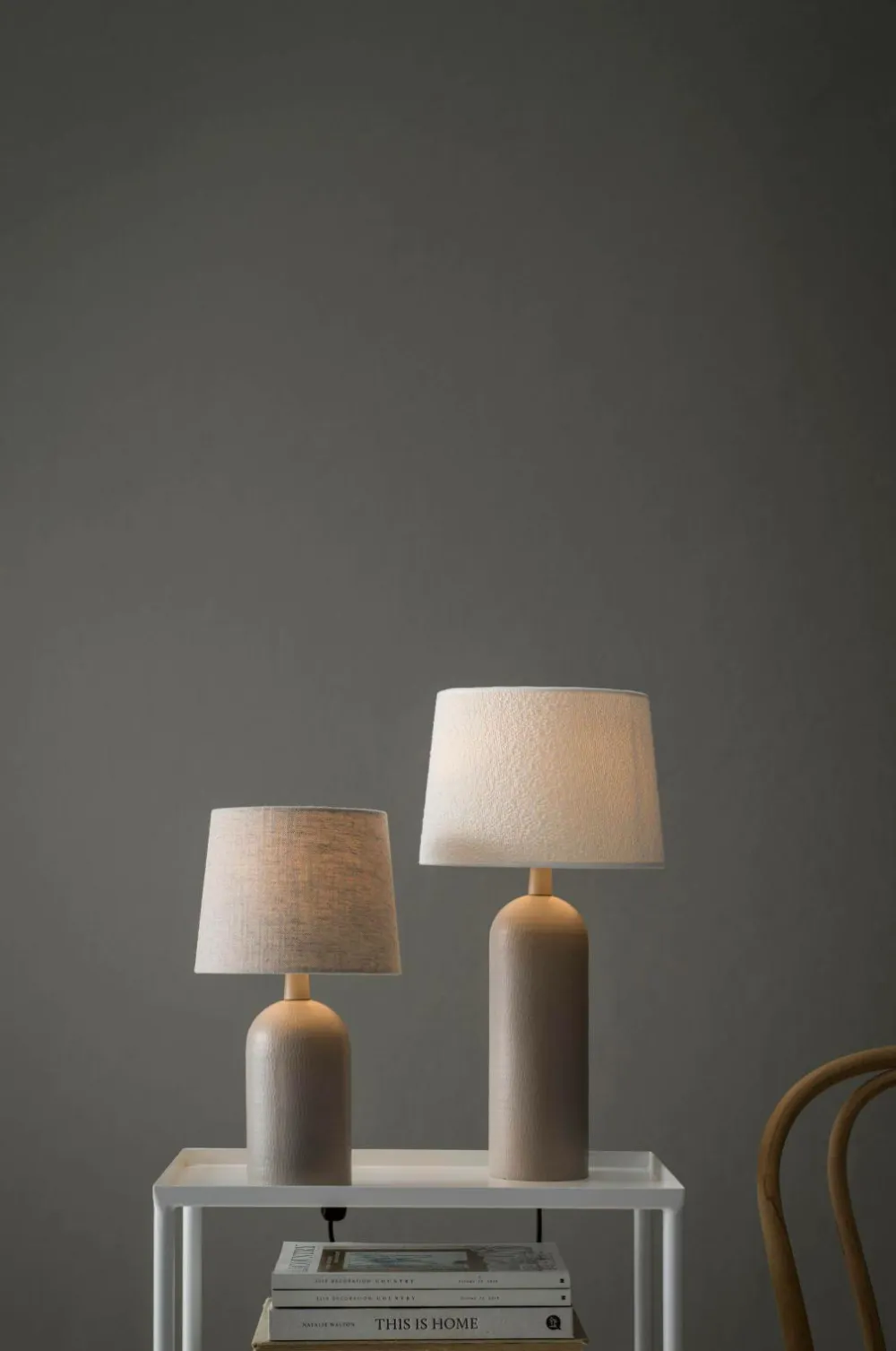 PR Home Lampefødder>Lampefod Riley 38 cm Beige