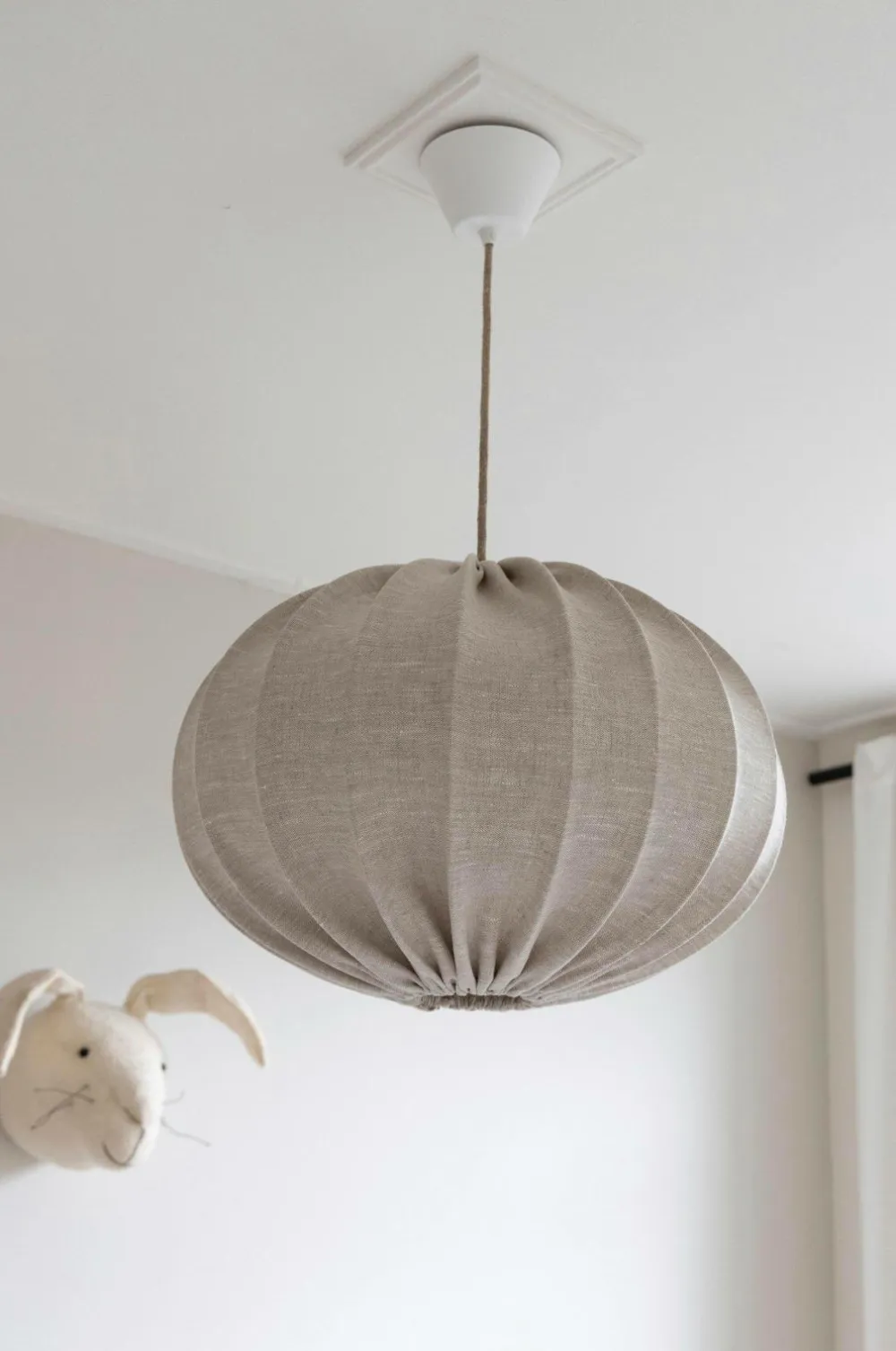 PR Home Lampeskærme>Loftskærm Hilma ⌀ 60 cm Natur