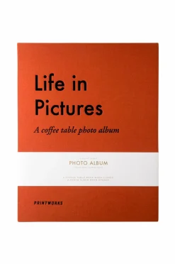 PRINTWORKS Fotoalbum - Life In Pictures Orange Best