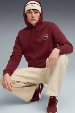 Puma Hættetrøje Class Graphic Hoodie FL Ruby shimmer Online